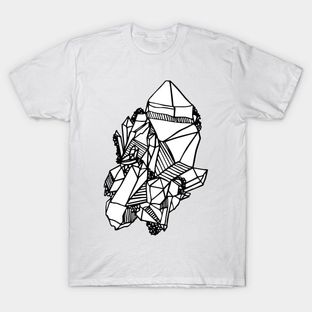 giant crystal T-Shirt by nfrenette